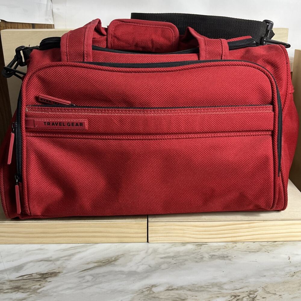 Travel Gear Red Luggage Bag